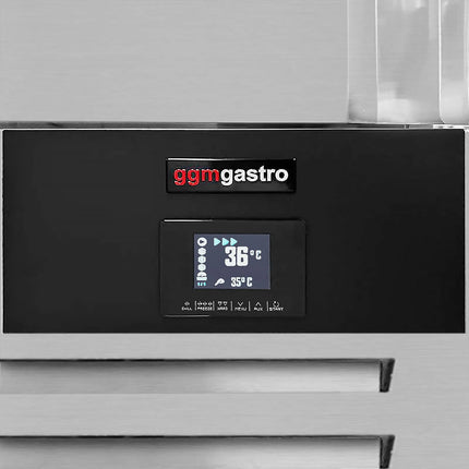 GGM Gastro Commercial Reach-In Blast Chiller/Freezer - 10x GN 1/1 - 240L - Hardwired