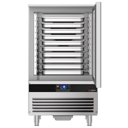 GGM Gastro Commercial Reach-In Blast Chiller/Freezer - 10x GN 1/1 or EN 600x400mm