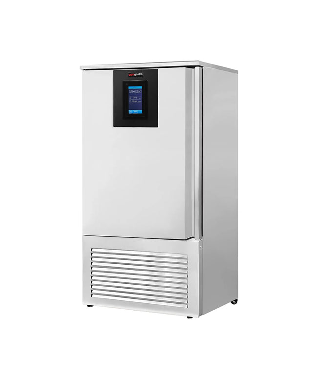 GGM Gastro Commercial Reach-In Blast Chiller/Freezer - 10x GN 1/1 - with Touchscreen Controller - 240L - Hardwired