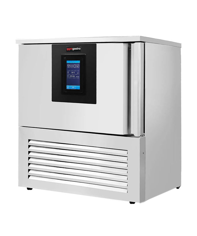 GGM Gastro Commercial Reach-In Blast Chiller/Freezer - 5x GN 1/1 - with Touchscreen Controller - 120L