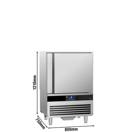 GGM Gastro Commercial Reach-In Blast Chiller/Freezer - 7x GN 1/1 or EN 600x400mm