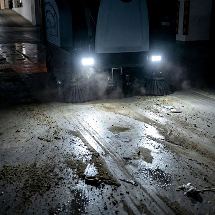 GGM Gastro Commercial Ride-on Floor Sweeper - Work Rate 8700m²/h