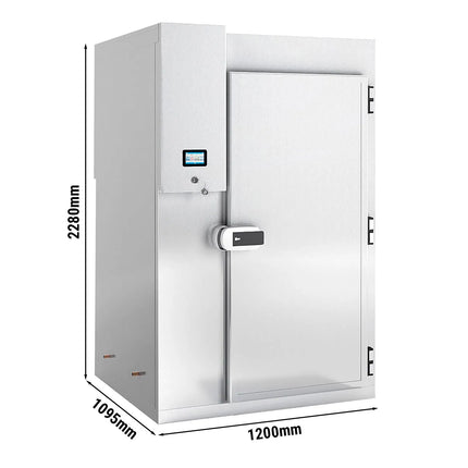 GGM Gastro Commercial Roll-In Blast Chiller/Freezer - 20x GN 1/1 or EN 600x400mm - with Touchscreen Controller - without Ramp