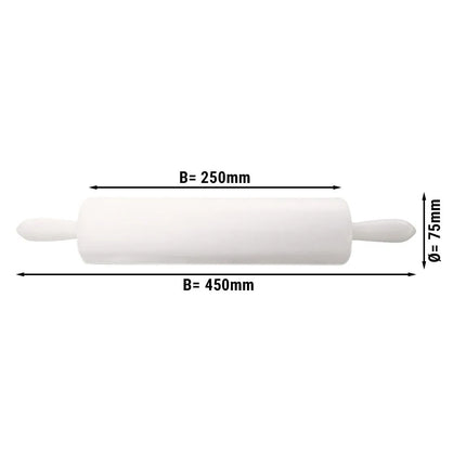GGM Gastro Commercial Rolling Pin - Ø75x450mm - Polyethylene