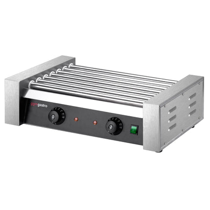 GGM Gastro Commercial Saladette Prep Counter - 1210x700mm - 4 Drawers - for 9x GN 1/6 - incl. Sausage grill & warmer