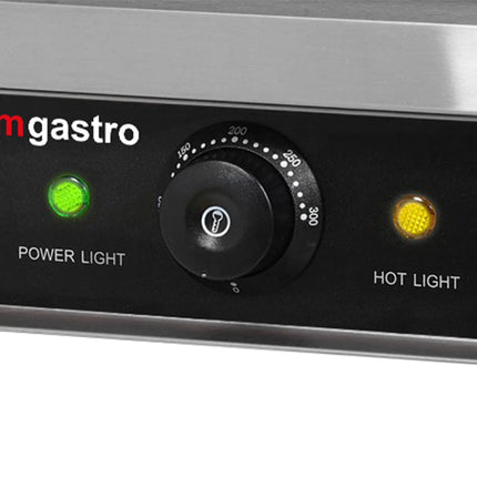 GGM Gastro Commercial Saladette Prep Counter - 1210x700mm - with 1 Door & 2 Drawers - for 9x GN 1/6 - incl. Digital contact grill