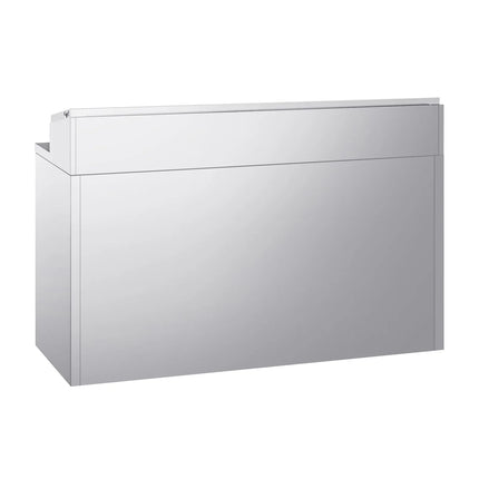 GGM Gastro Commercial Saladette Prep Counter - 1460x700mm - 3 Doors - topper for 8x GN 1/4