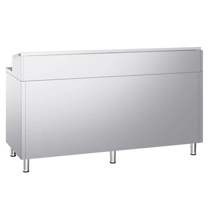 GGM Gastro Commercial Saladette Prep Counter - 1960x700mm - with 1 Door & 6 Drawers - for 1x GN 1/2 & 9x GN 1/3