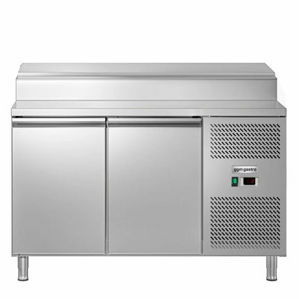 GGM Gastro Commercial Saladette Prep Counter ECO - 1360x700mm - 2 Doors - for 7x GN 1/3