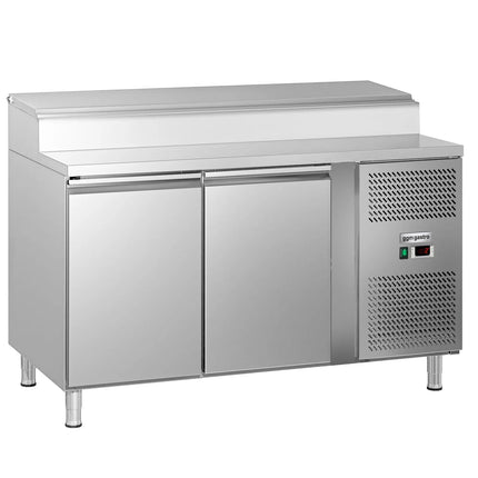GGM Gastro Commercial Saladette Prep Counter ECO - 1510x800mm - 2 Doors - for 8x GN 1/3