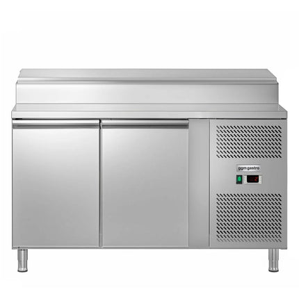 GGM Gastro Commercial Saladette Prep Counter ECO - 1510x800mm - 2 Doors - for 8x GN 1/3