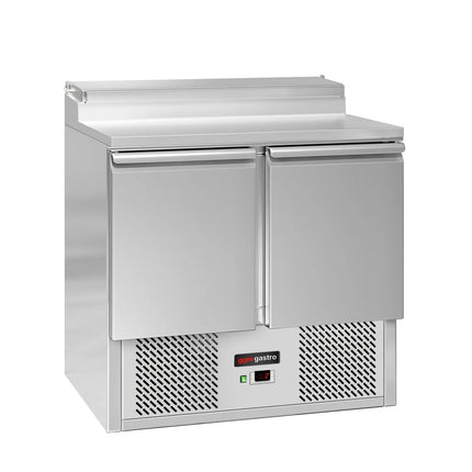 GGM Gastro Commercial Saladette Prep Counter ECO - 900x700mm - 2 Doors - for 5x GN 1/6