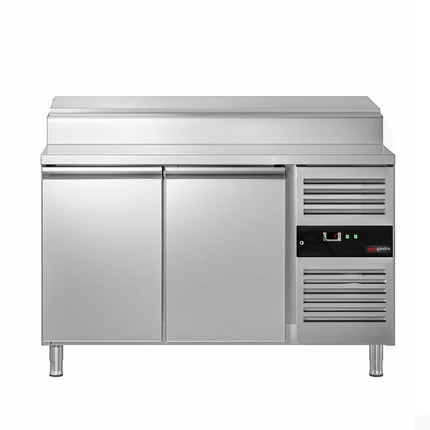 GGM Gastro Commercial Saladette Prep Counter PREMIUM - 1360x700mm - 2 Doors - for 7x GN 1/3