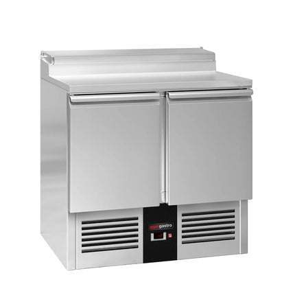 GGM Gastro Commercial Saladette Prep Counter PREMIUM - 900x700mm - 2 Doors - for 5x GN 1/6