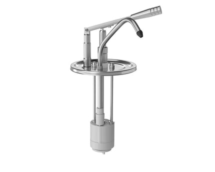 GGM Gastro Commercial Sauce Dispenser with Pump - 4.5 litres - suitable for 4.5 litre containers - Stainless steel - 180x420mm - adjustable dose - 40ml per pump - without container