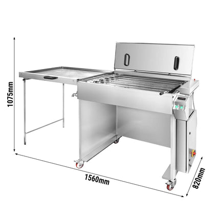 GGM Gastro Commercial Semi-Automatic Doughnut Fryer - 7.4kW - Capacity: 360 pcs/h - Electronic control