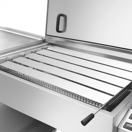 GGM Gastro Commercial Semi-Automatic Doughnut Fryer - 7.4kW - Capacity: 360 pcs/h - Electronic control