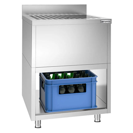 GGM Gastro Commercial Sink Cabinet - 600x600mm - 1 bowl
