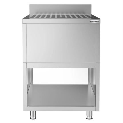 GGM Gastro Commercial Sink Cabinet - 600x600mm - 1 bowl