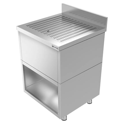 GGM Gastro Commercial Sink Cabinet - 600x600mm - 1 bowl
