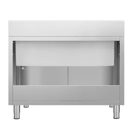GGM Gastro Commercial Sink Cabinet PREMIUM - 1200x700mm - with 1 bowl