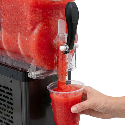 GGM Gastro Commercial Slush Machine - 12L - 380W - Digital - Black
