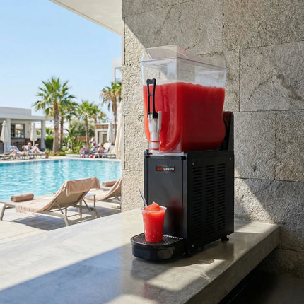 GGM Gastro Commercial Slush Machine - 12L - 490W - Black