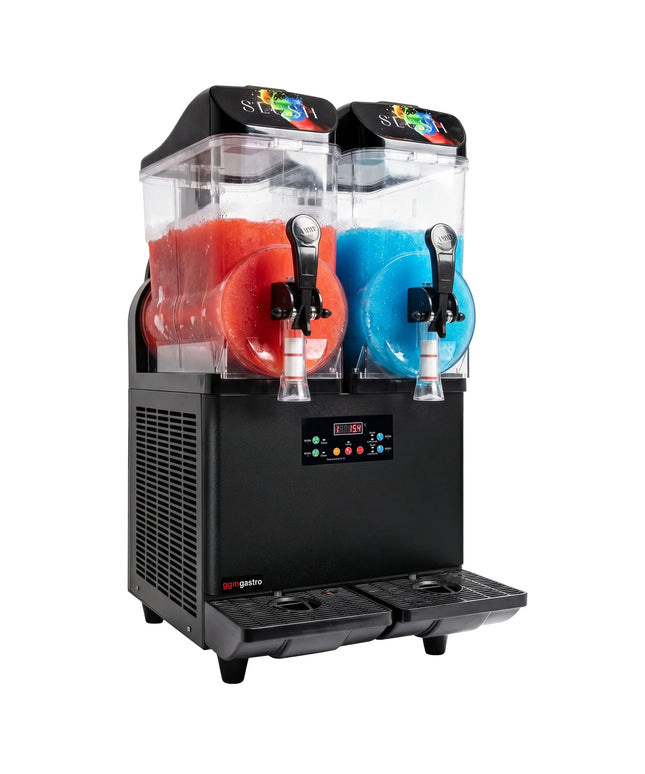 GGM Gastro Commercial Slush Machine – 2 x 12 litres – 850 watts – digital