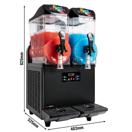GGM Gastro Commercial Slush Machine – 2 x 12 litres – 850 watts – digital