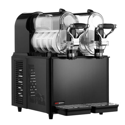 GGM Gastro Commercial Slush Machine - 2x 3L - 430W - Black
