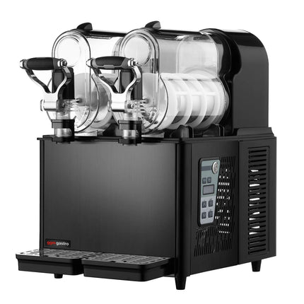 GGM Gastro Commercial Slush Machine - 2x 3L - 430W - Black