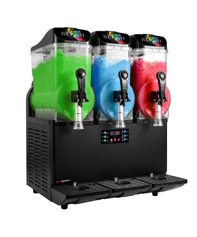 GGM Gastro Commercial Slush Machine – 3 x 12 litres – 1.1 kW – digital
