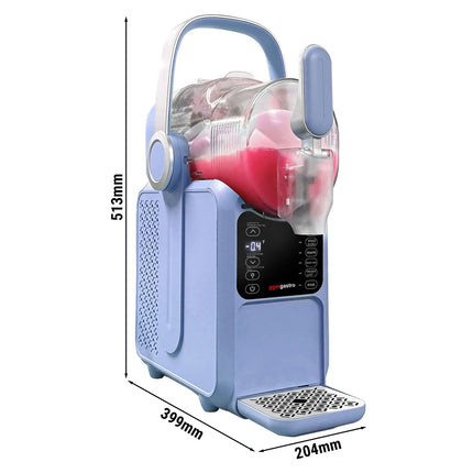 GGM Gastro Commercial Slush Machine - 3L - 160W - Digital - Blue