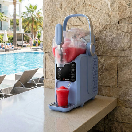GGM Gastro Commercial Slush Machine - 3L - 160W - Digital - Blue