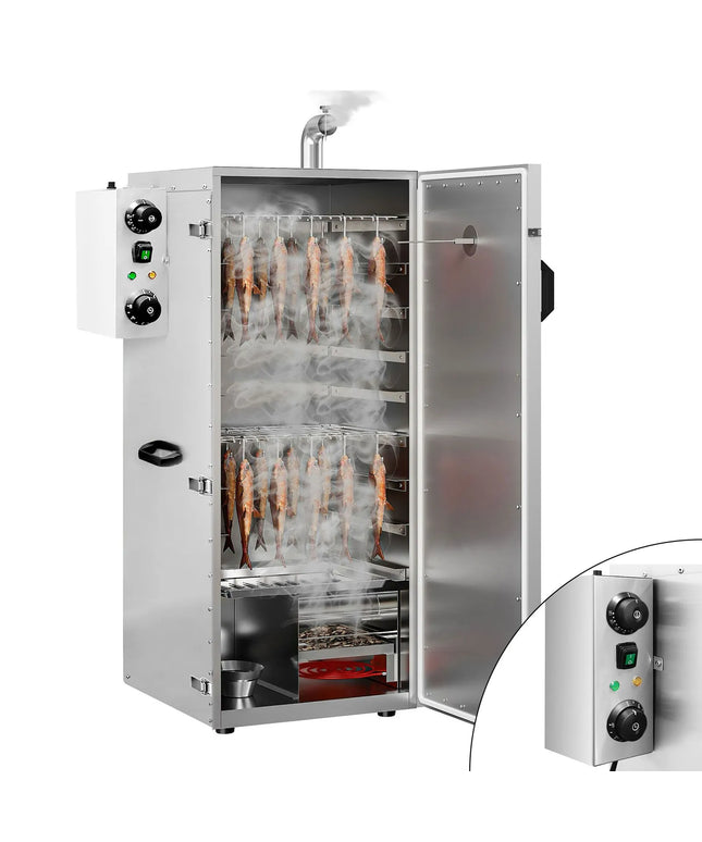 GGM Gastro Commercial Smoking Oven - Manual - with 8 Shelves