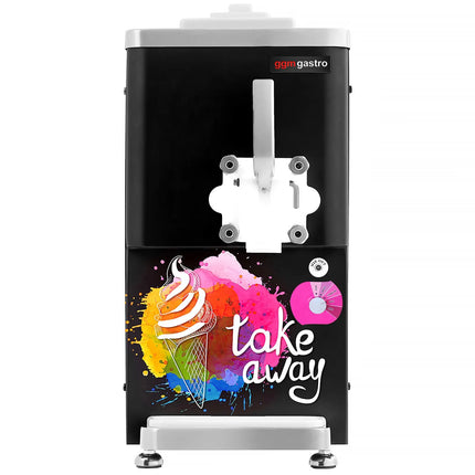 GGM Gastro Commercial Soft Serve Ice Cream Machine - 11.25L/h - 1.5kW - for 1 flavour - Tabletop unit - Pre-Cooling