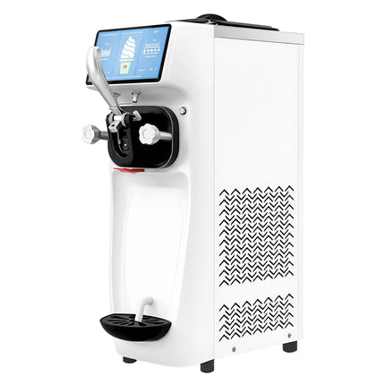 GGM Gastro Commercial Soft Serve Ice Cream Machine - 16L/h - 1.15kW - Touchscreen - Tabletop unit - Pre-Cooling