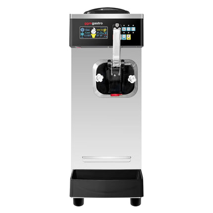 GGM Gastro Commercial Soft Serve Ice Cream Machine - 20-26L/h - 1.6kW - for 1 flavour - Tabletop unit - Pre-Cooling