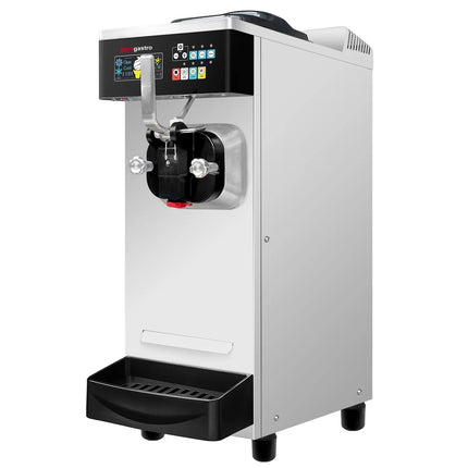 GGM Gastro Commercial Soft Serve Ice Cream Machine - 20-26L/h - 1.6kW - for 1 flavour - Tabletop unit - Pre-Cooling