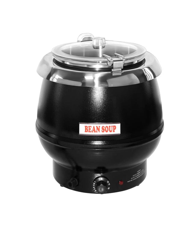GGM Gastro Commercial Soup Kettle - 10L - Black