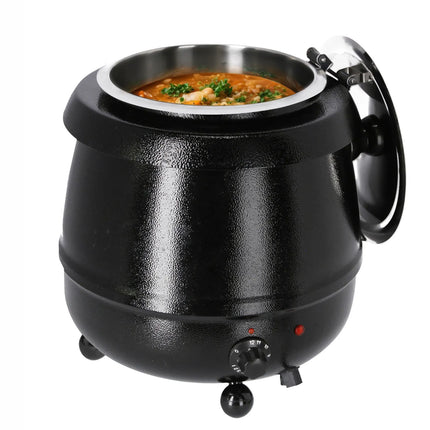 GGM Gastro Commercial Soup Kettle - 9L - Black