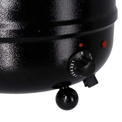GGM Gastro Commercial Soup Kettle - 9L - Black