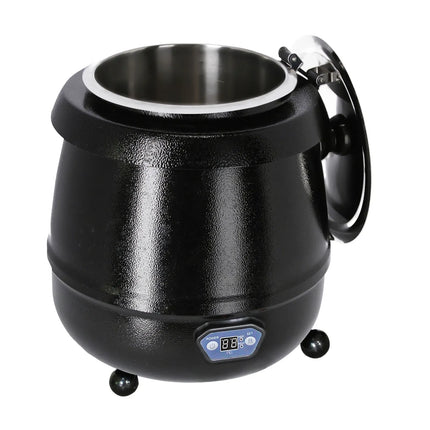 GGM Gastro Commercial Soup Kettle - 9L - Digital - Black