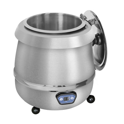 GGM Gastro Commercial Soup Kettle - 9L - Digital - Stainless Steel
