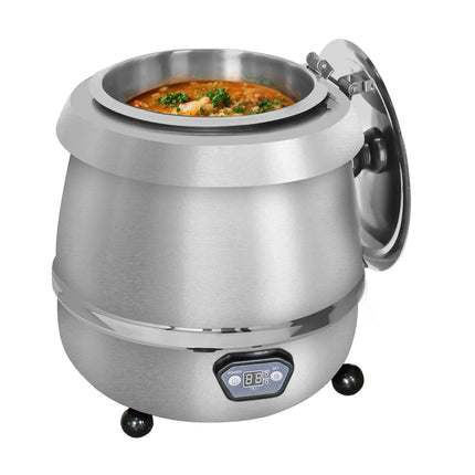 GGM Gastro Commercial Soup Kettle - 9L - Digital - Stainless Steel