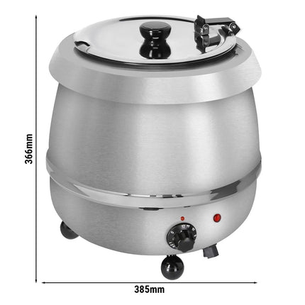 GGM Gastro Commercial Soup Kettle - 9L - Stainless Steel