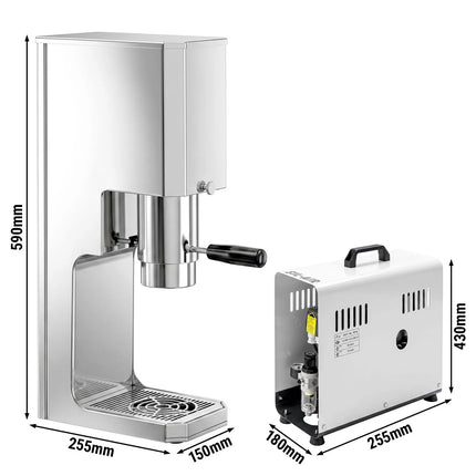 GGM Gastro Commercial Spaghetti Ice Cream Press