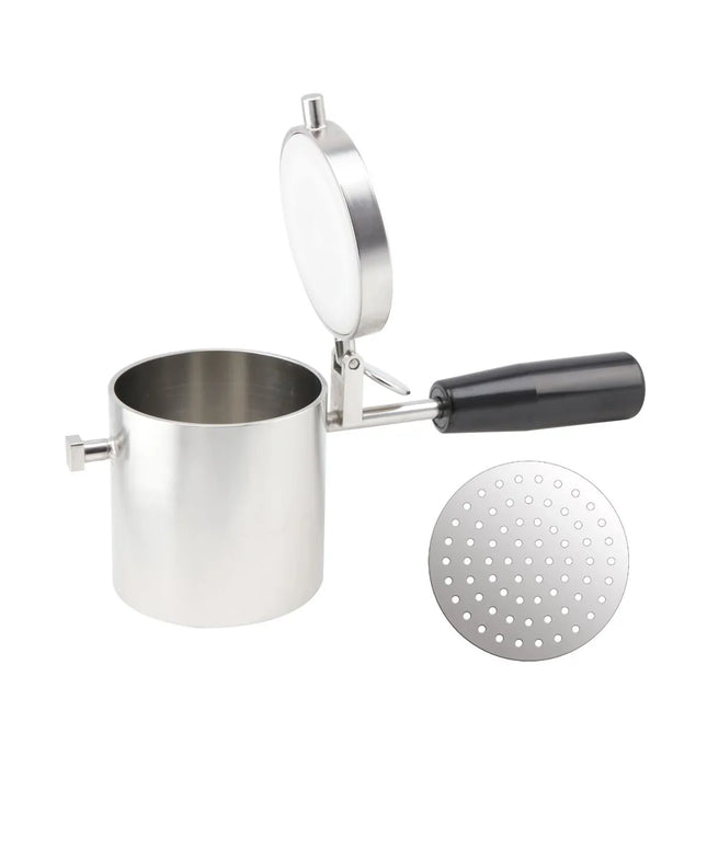 GGM Gastro Commercial Spaghetti Ice Cream Press UNICA - with Ribbon Pasta shaper with cover