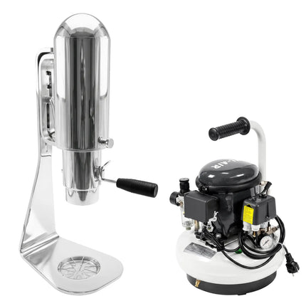 GGM Gastro Commercial Spaghetti Ice Cream Press UNICA - with Ribbon Pasta shaper with cover