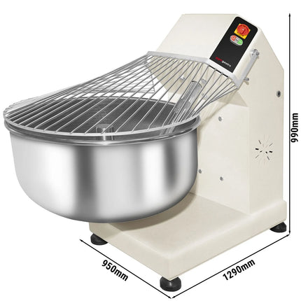 GGM Gastro Commercial Spiral Dough Mixer - 160L / 100kg - Fixed Head & Bowl - 400V 3‑Phase